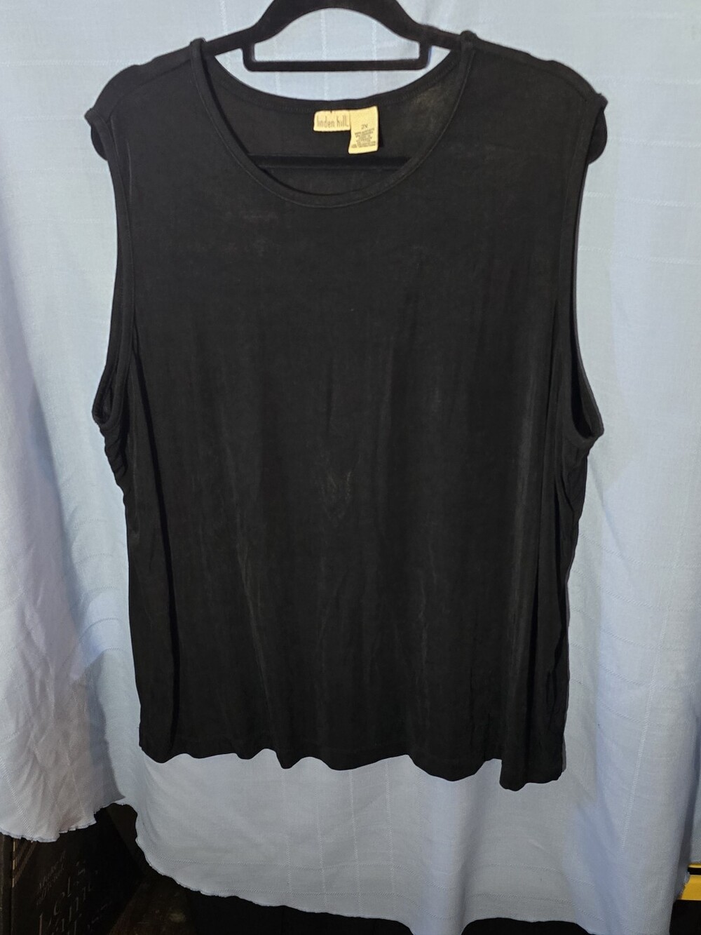 Linden Hill Black Sleeveless Top